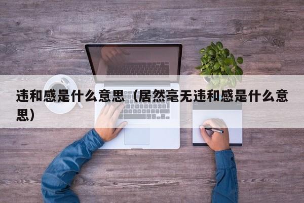 违和感是什么意思（居然毫无违和感是什么意思） 
