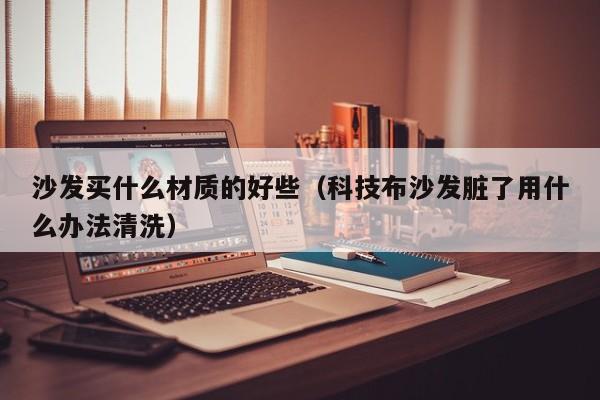 沙发买什么材质的好些（科技布沙发脏了用什么办法清洗） 