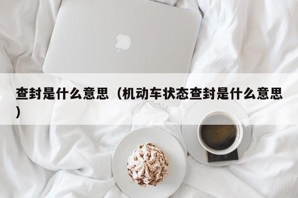 查封是什么意思（机动车状态查封是什么意思） 