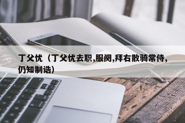 丁父忧（丁父忧去职,服阕,拜右散骑常侍,仍知制诰） 