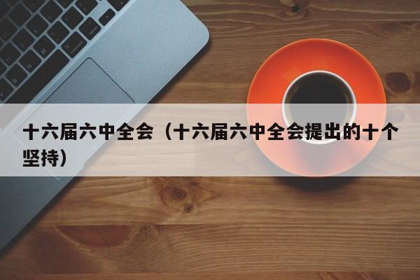 十六届六中全会（十六届六中全会提出的十个坚持） 